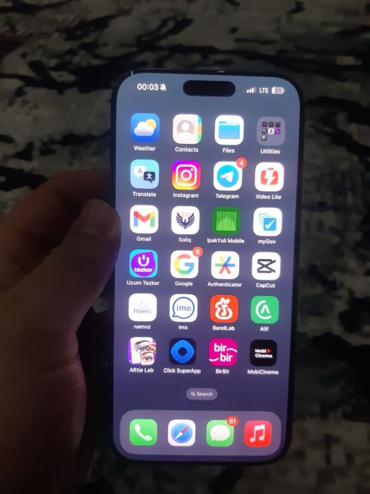 Iphone 16 pro max ideal holatda