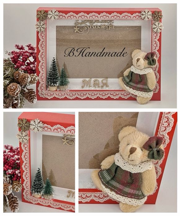 3Д детски коледни рамки