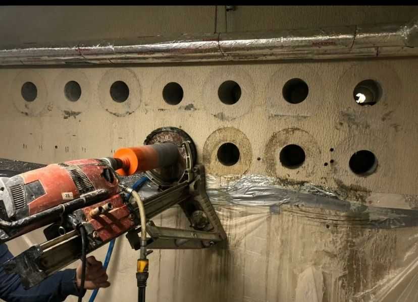 Алмазное бурение - быстра и качественно!