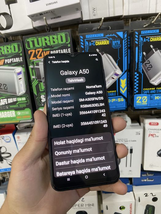 Samsung a50 sotiladi