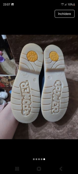 Pantofi din piele baieti  34