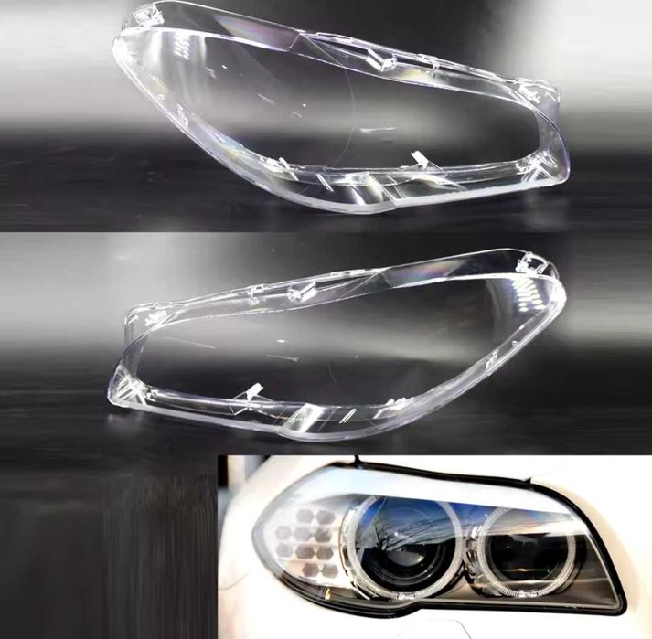 Комплект Стъкла Капаци за фарове за БМВ 5 серия Ф10 Ф11 BMW F10 F11