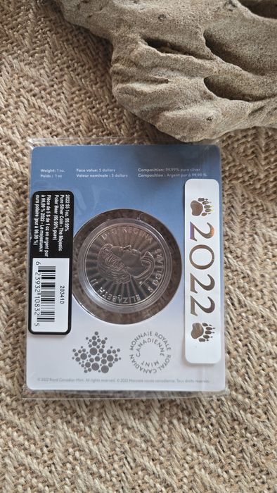 Ursul Polar Majestic Canadian 2022 - Royal Canadian Mint