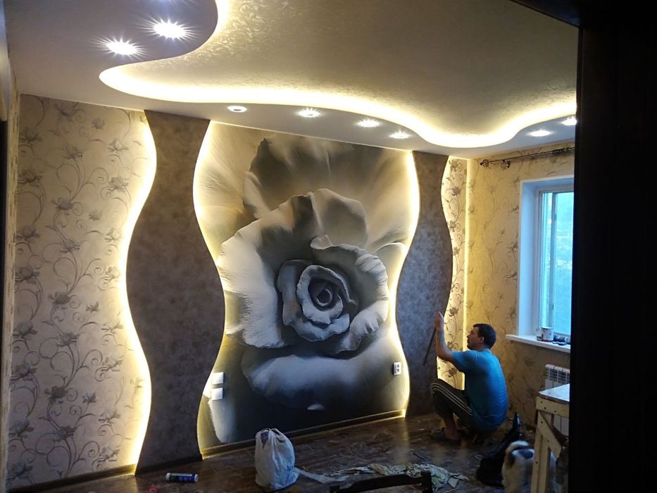 Ремонт квартир под ключ. малярка гипс картон ламинат быстро и качеств.