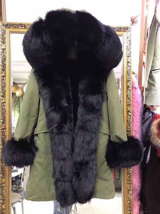 Geaca Parka/blana naturală 100% orice culoare,orice mărime disponibila