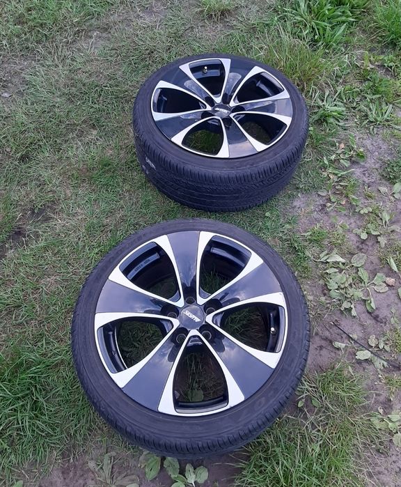 Jante 5x112 cu anvelope iarna 245 .45.r18