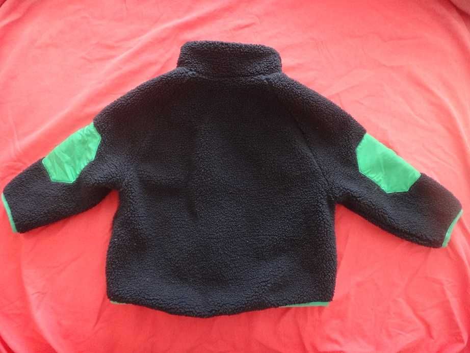 Детско яке от мъхеста материя Марка НМ