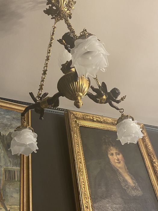 Candelabru bronz