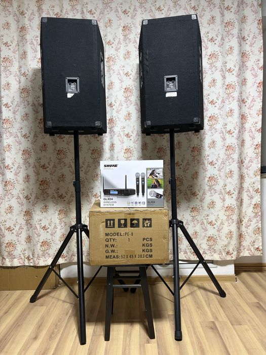 Комплект музыкальной аппаратуры Peavey, Shure