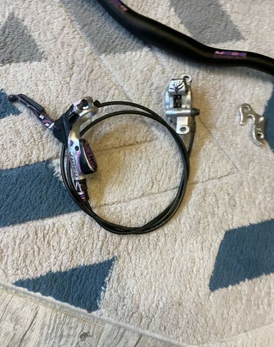 Piese Bicicletă MTB - Cadru, Furcă, Frână Hidraulică (Custom Paint) negociabil