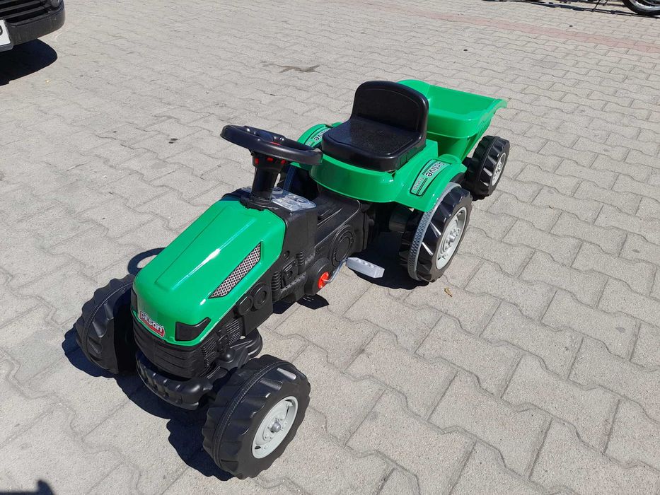 PILSAN Трактор Active с ремарке 07316 зелен