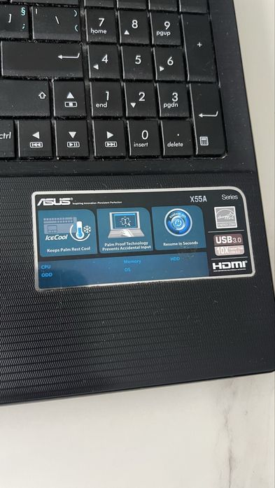 Лаптоп ASUS X55A