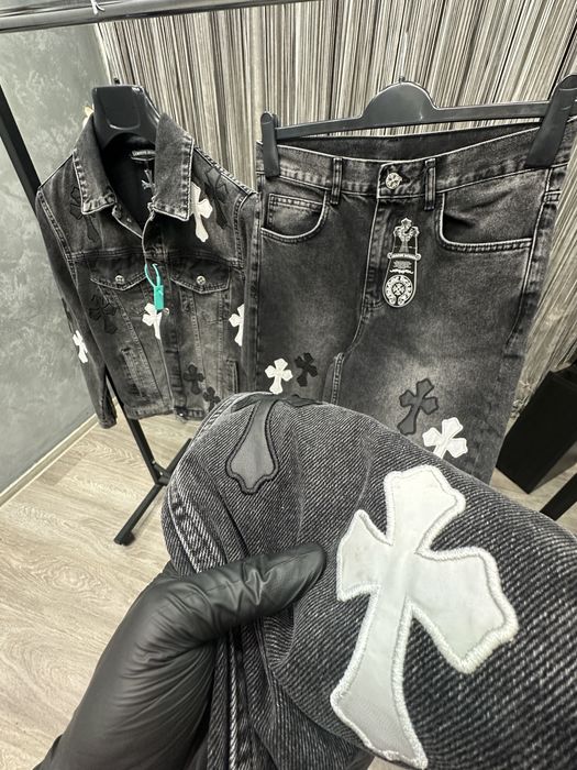 Compleu blugi. Chrome Hearts. Gama luxury.TopQuality