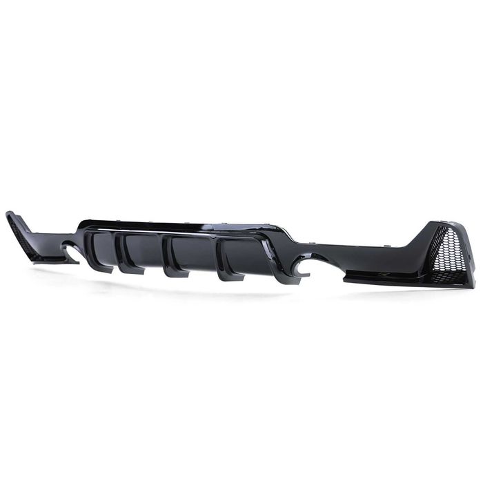Difuzor Bara Spate Evacuare stg-dr BMW F32 F36 negru lucios