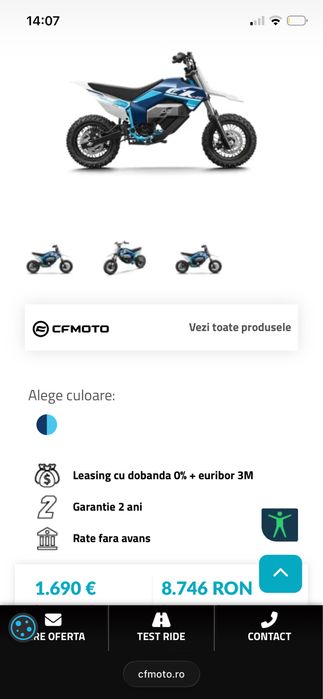 CFMOTO CX 2E - 2025 - cu garantie