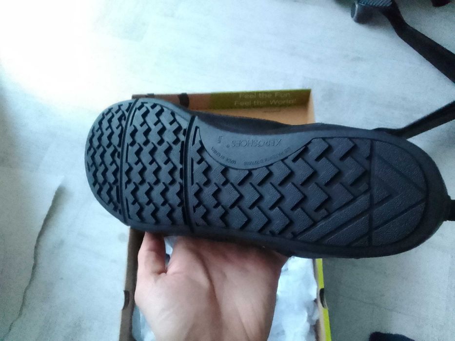 Обувки Xero Shoes Prio кожени 44 номер черни xeroshoes