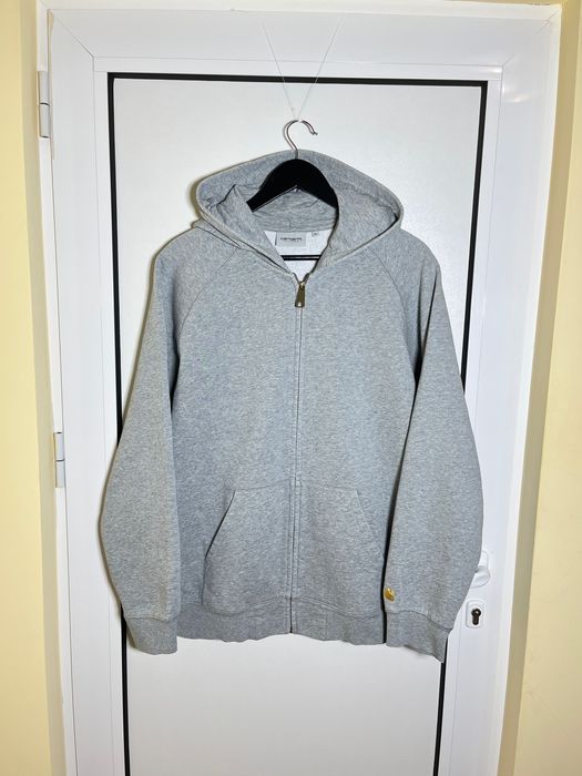 Мъжки суичър с цип и качулка Carhartt Chase Hooded (оригинал размер XL