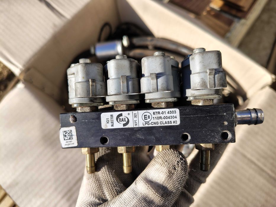 Газов инжекцин 8 цилиндъра