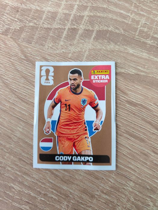 Extra Sticker Cody Gakpo Netherlands FIFA