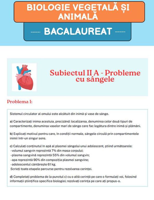 Reiei BAC-ul la Biologie sau vrei nota 10? Hai să lucrăm împreună!