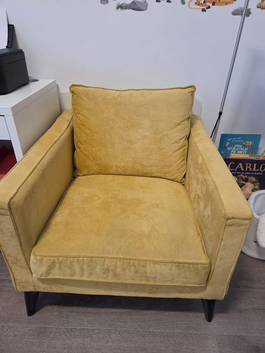 Fotoliu galben Laguna