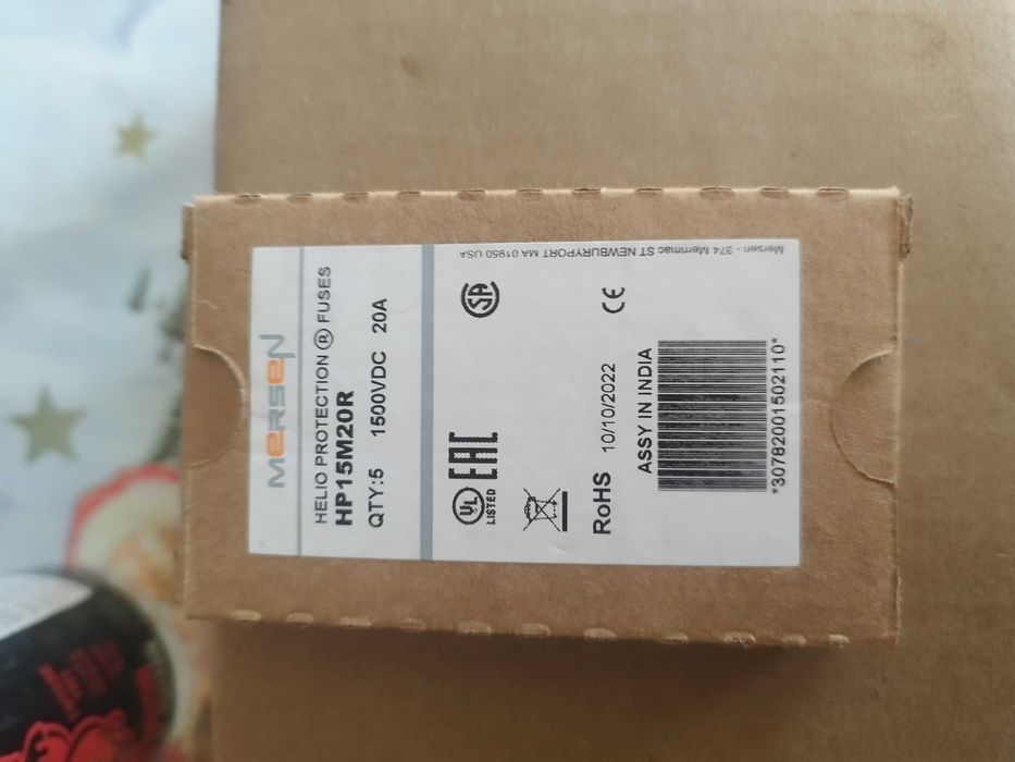 HP15M20R предпазители