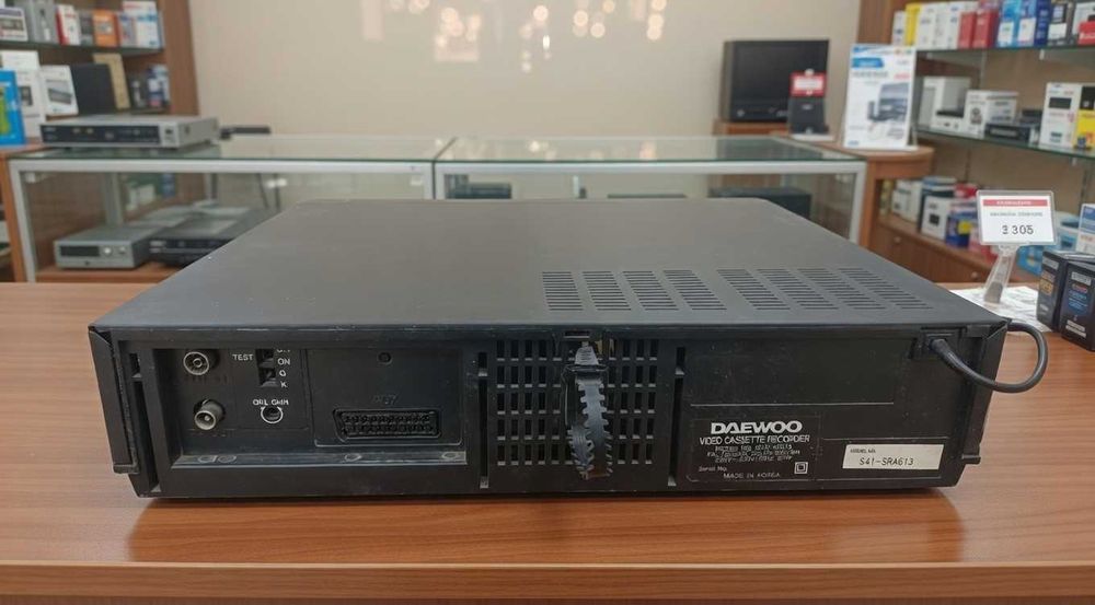 видеомагнитофон daewoo