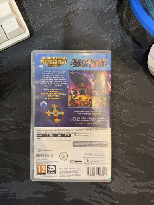 Minecraft story mode nintendo switch