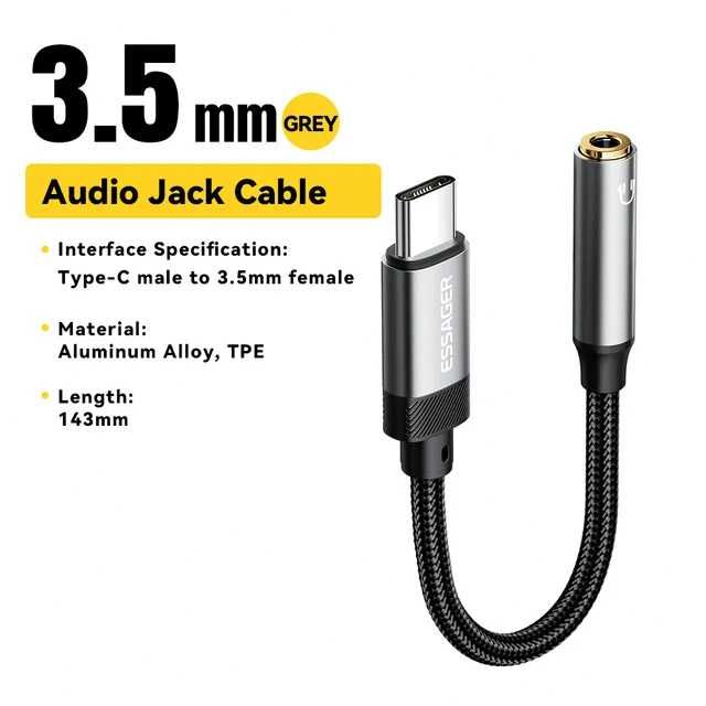 Переходник(адаптер) на USB Type-C и Lighting(iPhone) от Essager