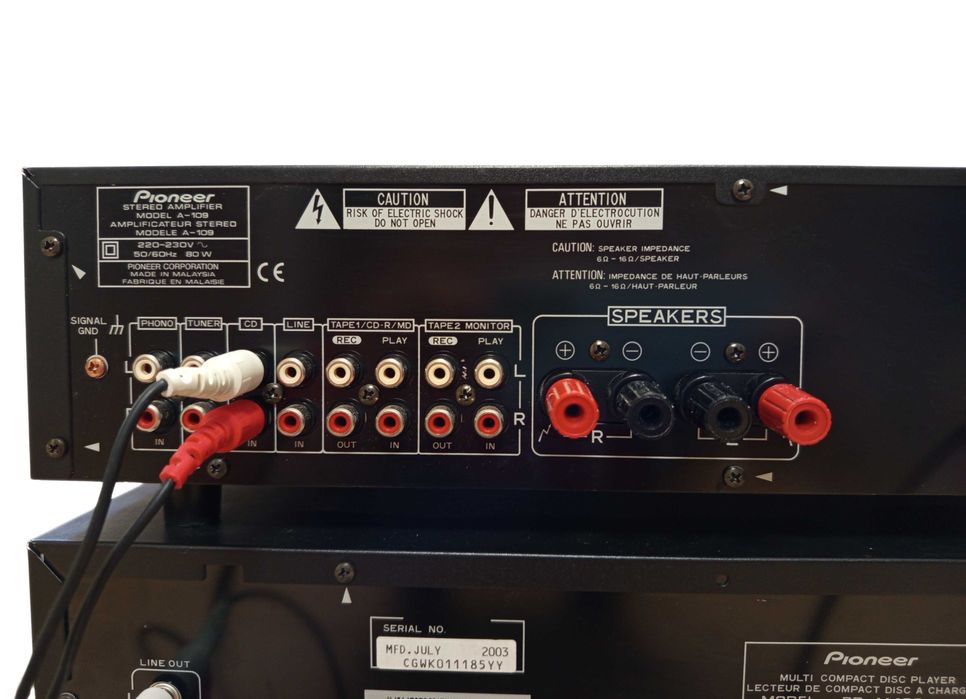 Pioneer Плеър PD-M426 + Усилвател A-109 Direct Energy