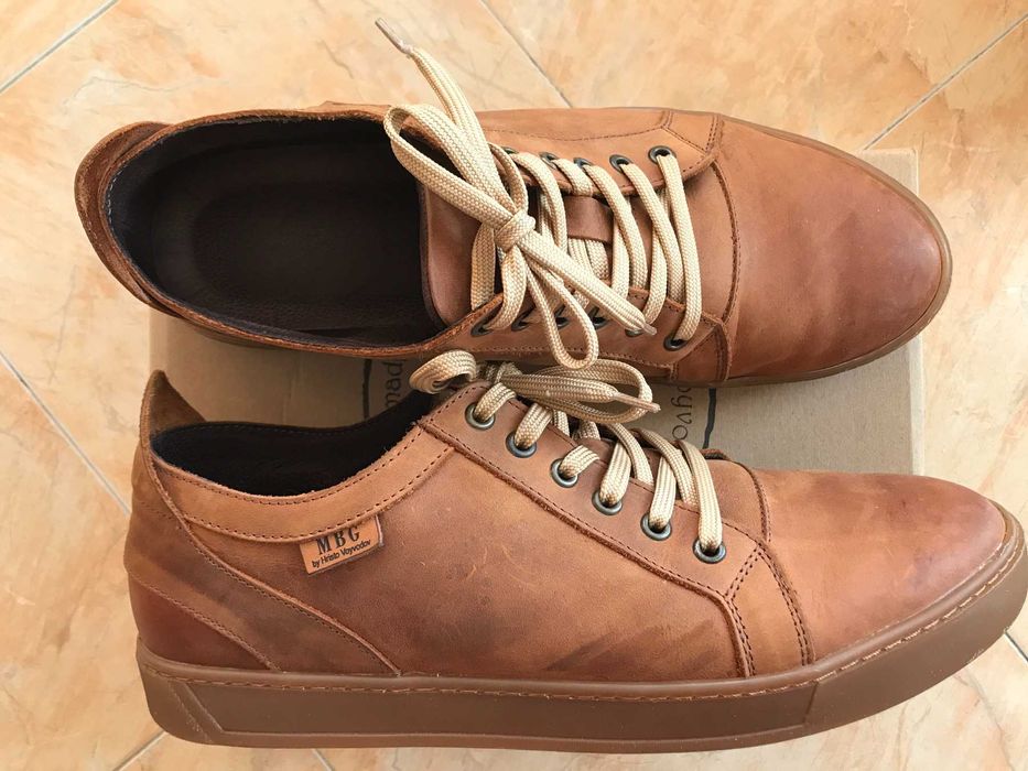 Mъжки кожени обувки