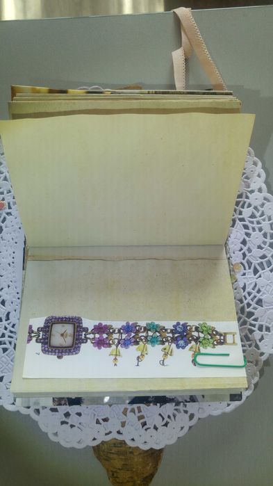 Ръчно изработен тефтер дневник