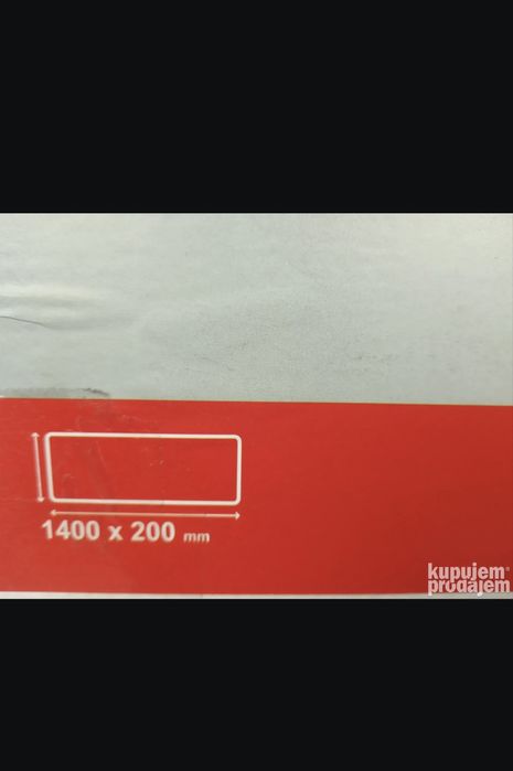 Водеща шина за циркуляр 140см/20см -Redstone