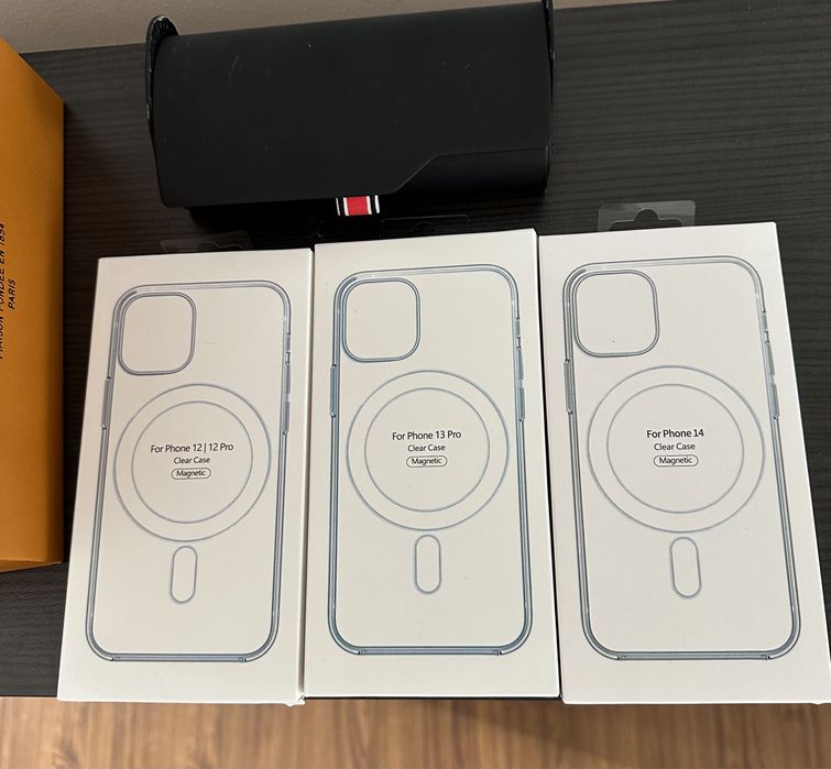 Husa APPLE transparenta Clear case MagSafe iPhone 12 13 14 pro max