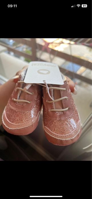 Ghete Mayoral pentru nou-născuți fetiță roz deschi