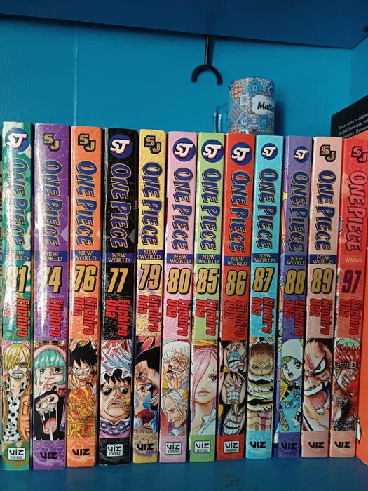 Манга / Manga , One piece manga 81,74,76,77,79,80,85,86,87,88,89,97