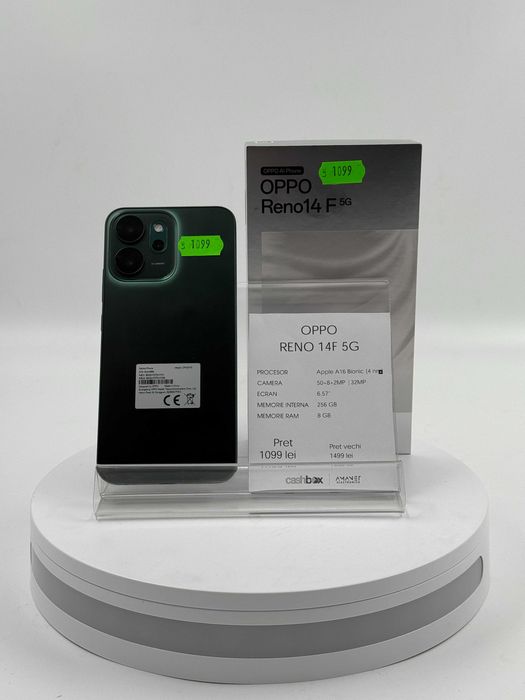 Oppo Reno 14F 5G 256 GB Garantie 24 luni CashBox
