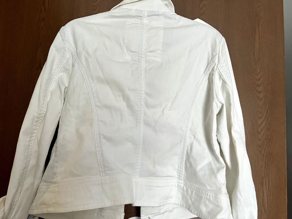 Geaca de blugi alba S