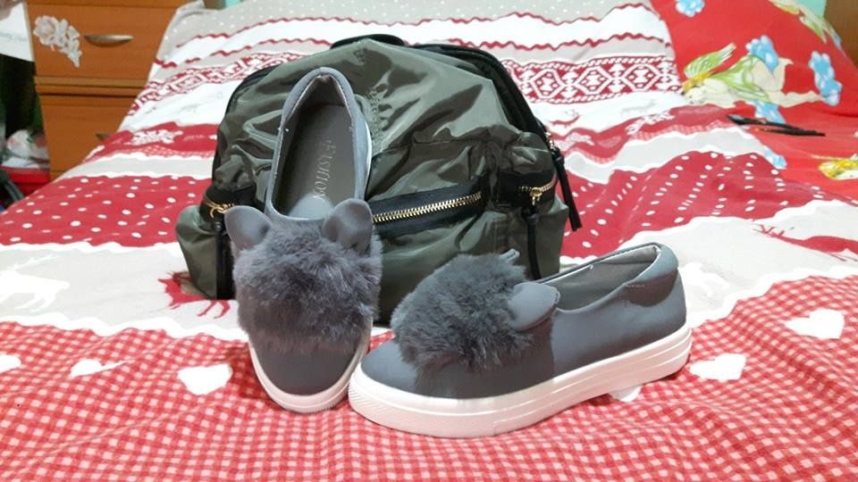 Pantofi dama casual cu blanita