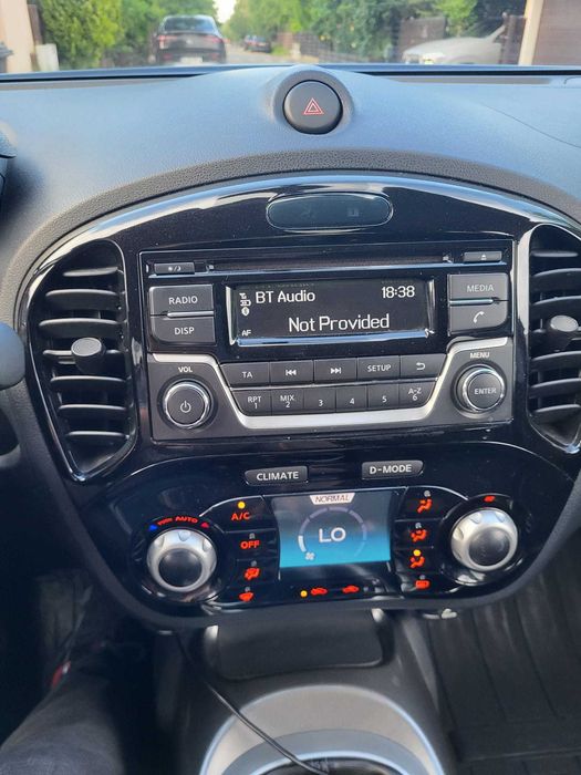 unitate radio cd nissan juke 2010-2019,bluetooth audio,aux,cd