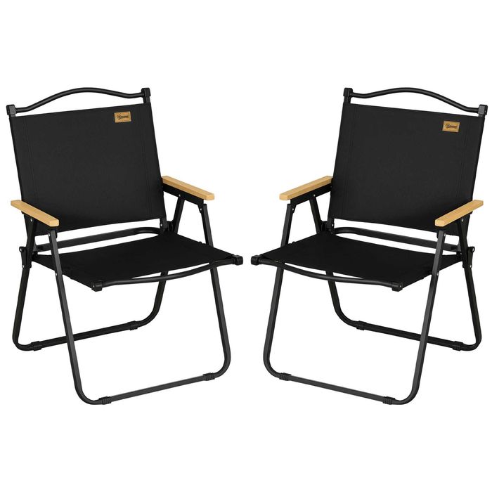 Къмпинг столове Outsunny, 2 x Плажен стол