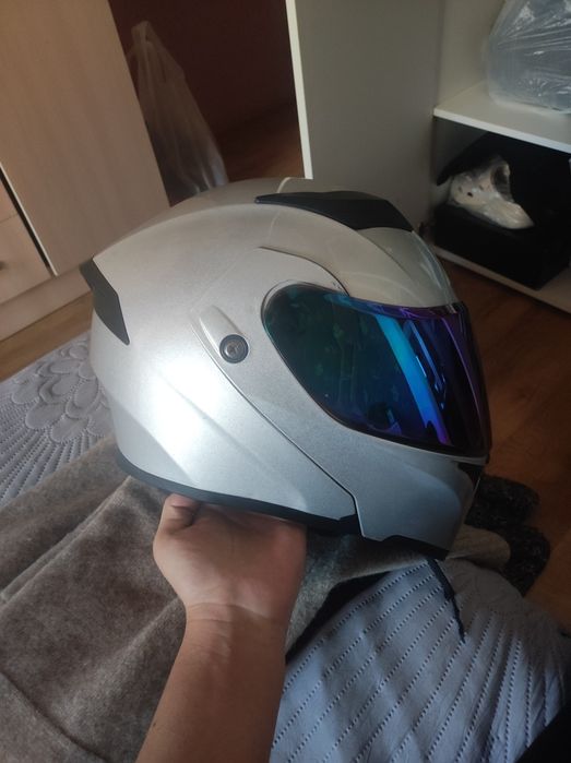 Шлем мопед, мотошлем