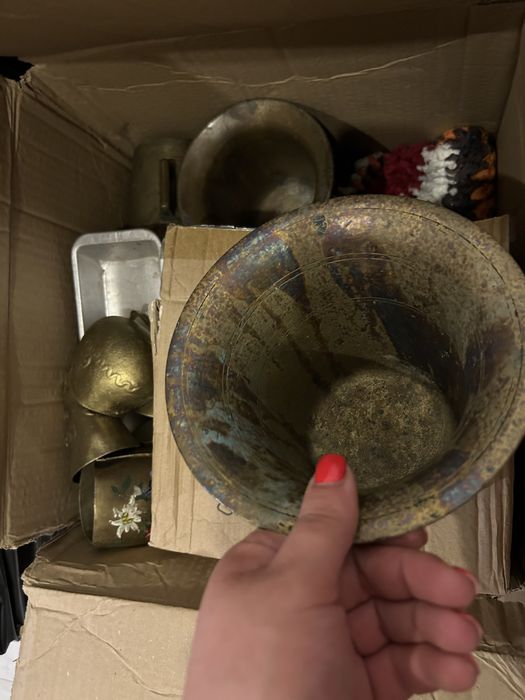 Mojar Bronz/Alama - cu pistili. Lucrate manual