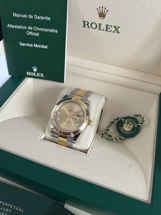 Rolex DateJust 41 Model Nou Cadran Diamante