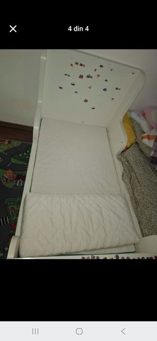 Pat copii Ikea cu tot cu saltea