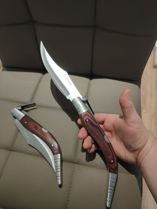 Briceag Spaniol Vânătoare 38cm / Cuțit Spaniol camping vânătoare, Nou