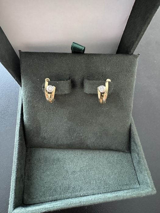 Серьги с бриллиантами 585