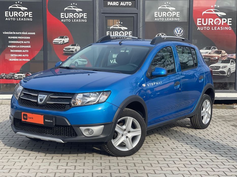 Dacia Sandero Stepway Prestige-2016/Euro6/Cash sau Rate/Navi/AC/Geamuri el./oglinzi el.