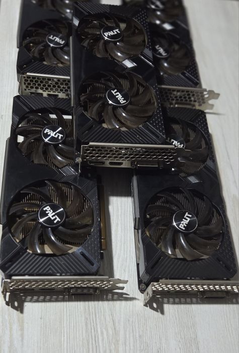 GTX 1660Ti 6GB 192bit Palit, месяц гарантия, блок оригинал должно быть