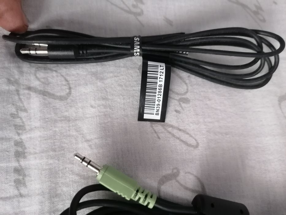 Cablu audio jack 3.5mm- jack 3.5mm